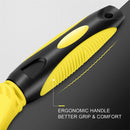 Escova de aço inoxidável para animais de estimação, dupla face, para remoção de pelos soltos e desembaraçamento