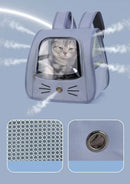 Mochila portátil para transporte de gatos e cães de pequeno porte