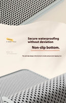 Tapete para caixa de areia de gato com design de 2 camadas