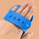 Escova de borracha macia para cães e gatos, escova de silicone para banho, removedor de pelos