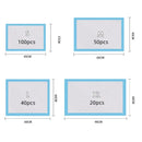 fraldas Absorventes descartáveis para treinamento de filhotes, tapetes higiênicos de secagem rápida