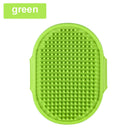 Escova de borracha macia para cães e gatos, escova de silicone para banho, removedor de pelos