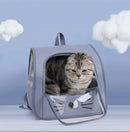 Mochila portátil para transporte de gatos e cães de pequeno porte