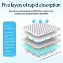 Tapetes higiênicos descartáveis superabsorventes para treinamento de cães e gatos, com secagem rápida