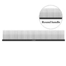 Pente profissional de alumínio leve de 19 cm para animais de estimação