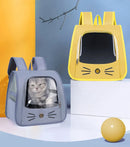 Mochila portátil para transporte de gatos e cães de pequeno porte