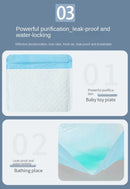 fraldas Absorventes descartáveis para treinamento de filhotes, tapetes higiênicos de secagem rápida