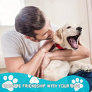 Brinquedo escova de dentes refrescante 3 em 1 para cães