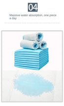 fraldas Absorventes descartáveis para treinamento de filhotes, tapetes higiênicos de secagem rápida